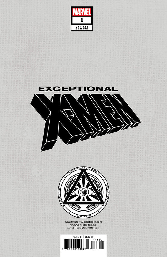 Exceptional X - Men 1 Unknown Comics Kaare Andrews Exclusive Connecting Virgin Var (09/04/2024) - DelsBricks Toys & CollectiblesCOMIC BOOKDelsBricks Toys & CollectiblesUnknown Comic Books