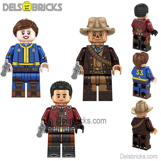 Fallout Lucy, Cooper, Maximus set of 3 Lego Minifigures Custom Toys - DelsBricks MinifiguresMinifiguresDelsBricks MinifiguresDelsbricks