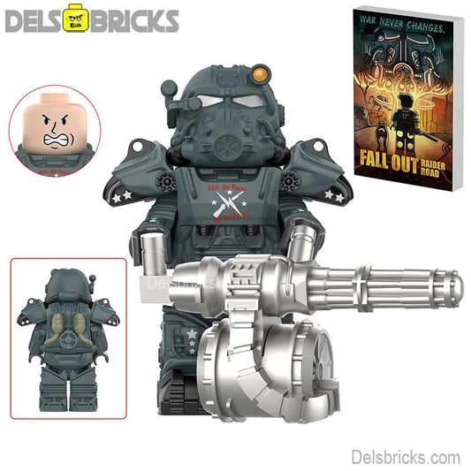 Fallout T60 Power Armor Lego Minifigures Custom video Game Toys Set1 - 3 - DelsBricks MinifiguresMinifiguresDelsBricks MinifiguresDelsbricks