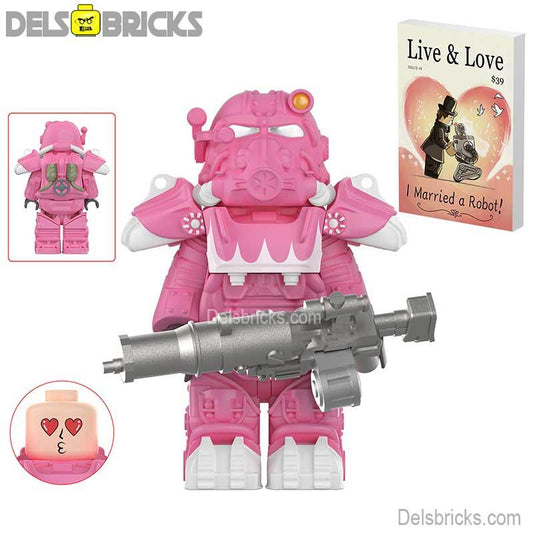 Fallout T60 Power Armor Lego Minifigures Custom video Game Toys Set1 - 8 - DelsBricks MinifiguresMinifiguresDelsBricks MinifiguresDelsbricks