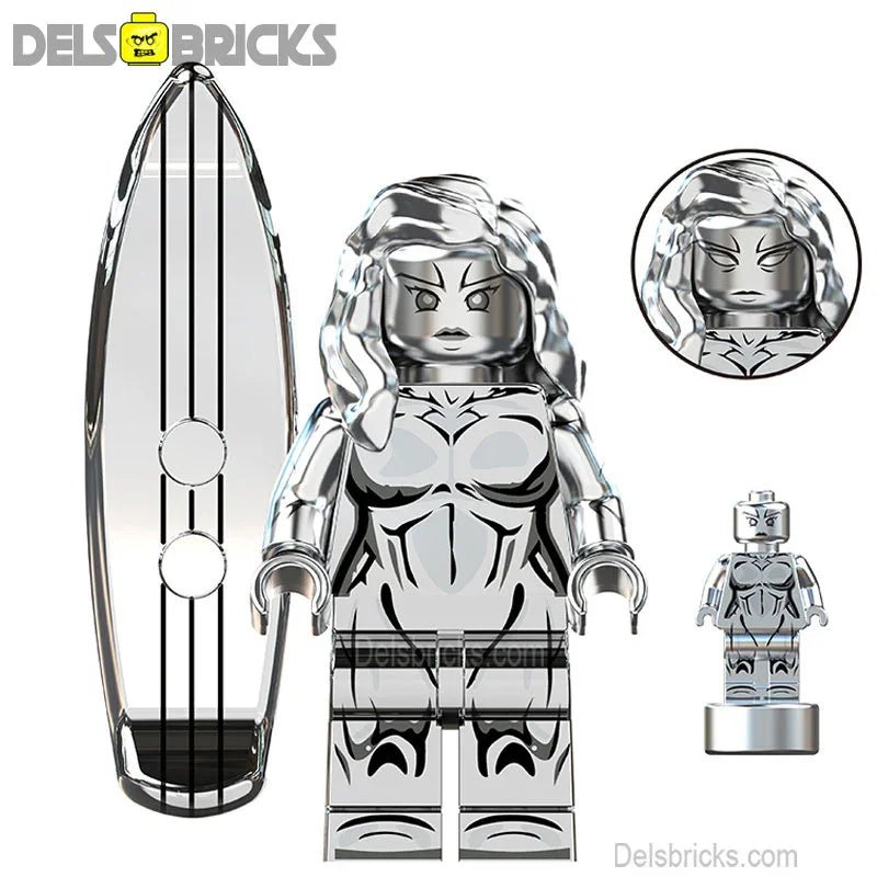 Fantastic Four First Steps Silver Surfer Shalla - Bal Lego Minifigures Custom Toys 2 - DelsBricks MinifiguresMinifiguresDelsBricks MinifiguresDelsbricks