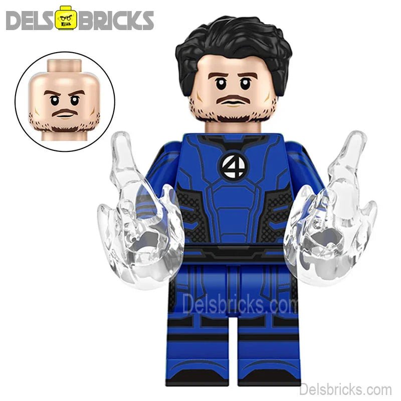 Fantastic Four Reed Richards Lego Minifigures Custom Toys 2 - DelsBricks MinifiguresMinifiguresDelsBricks MinifiguresDelsbricks