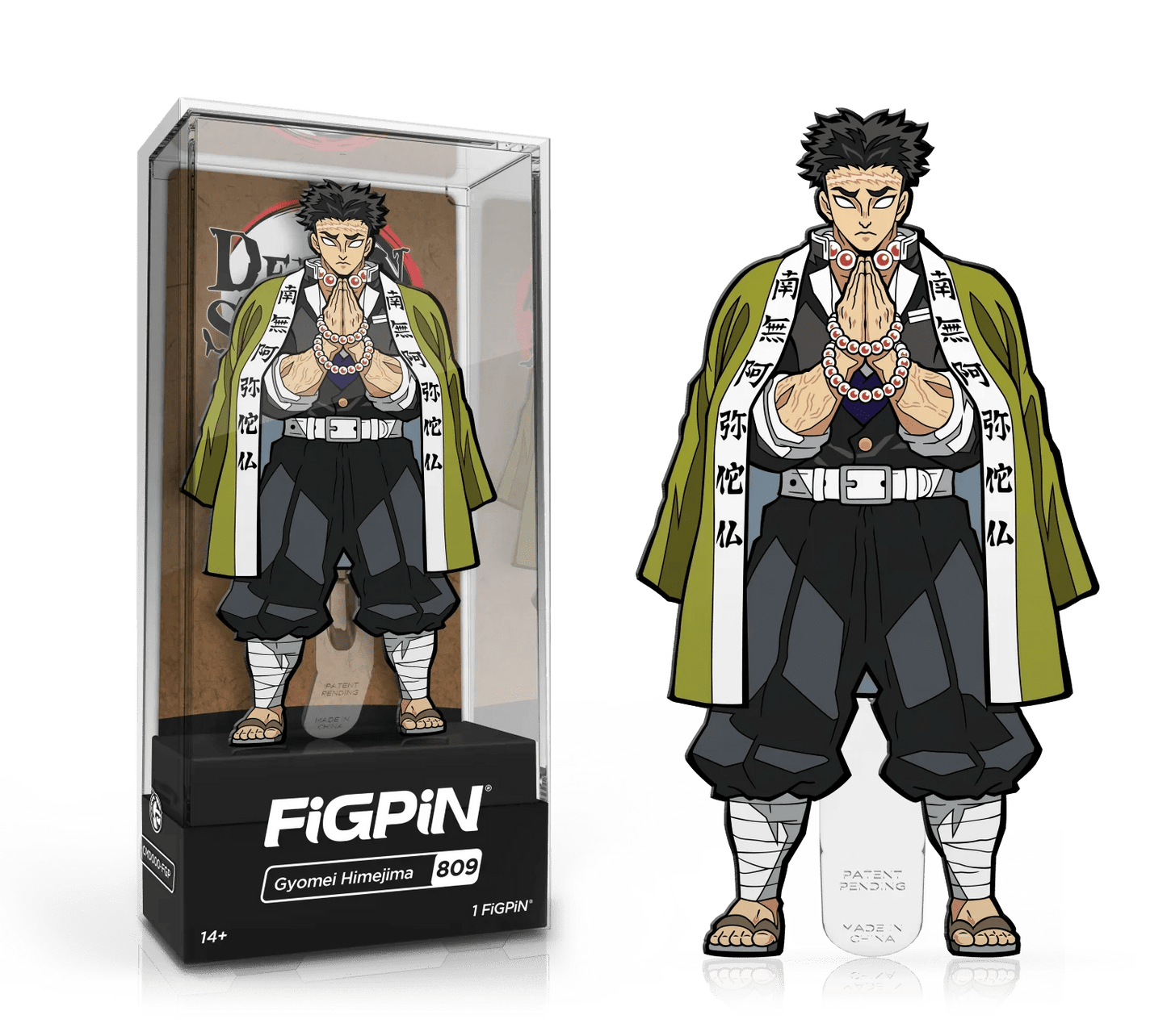 FiGPiN: Demon Slayer - Gyomei Himejima (809) - DelsBricks MinifiguresDelsBricks MinifiguresTHE MIGHTY HOBBY SHOP