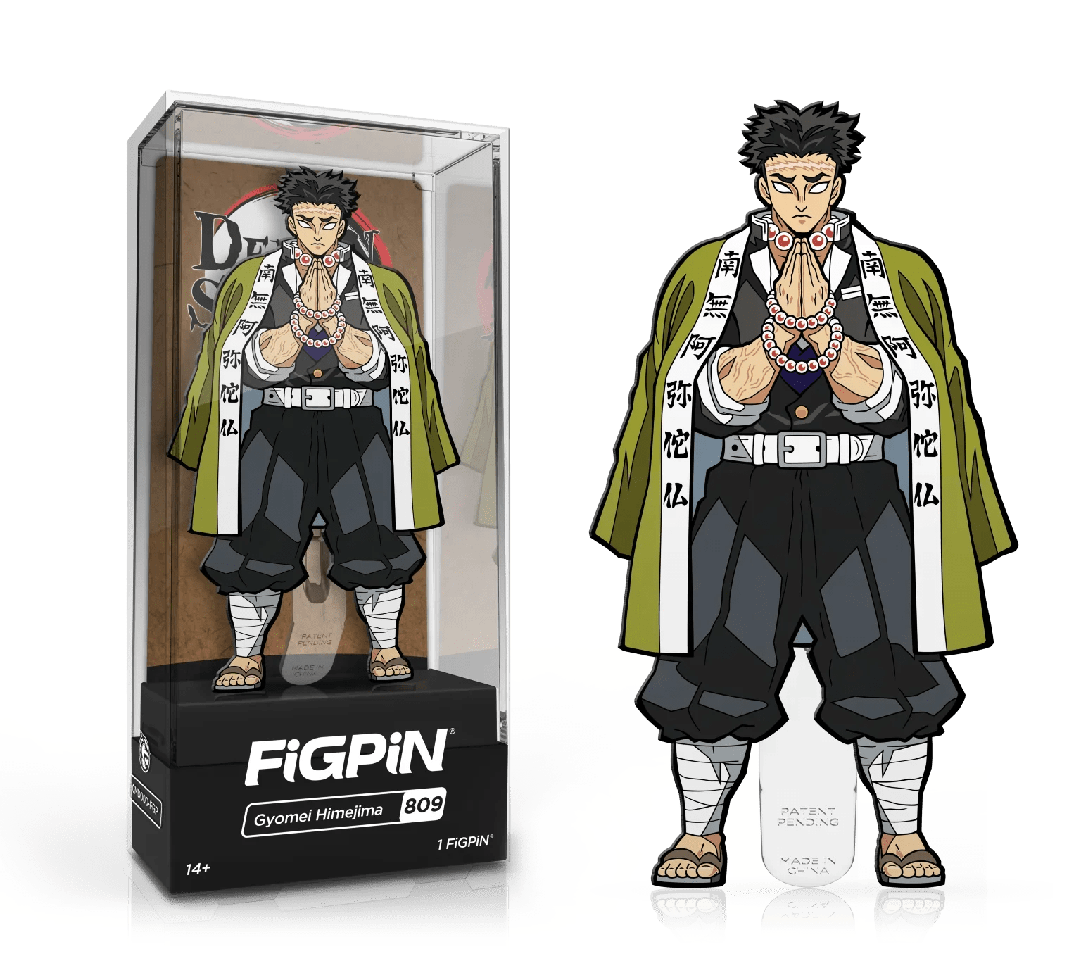 FiGPiN: Demon Slayer - Gyomei Himejima (809) - DelsBricks MinifiguresDelsBricks MinifiguresTHE MIGHTY HOBBY SHOP
