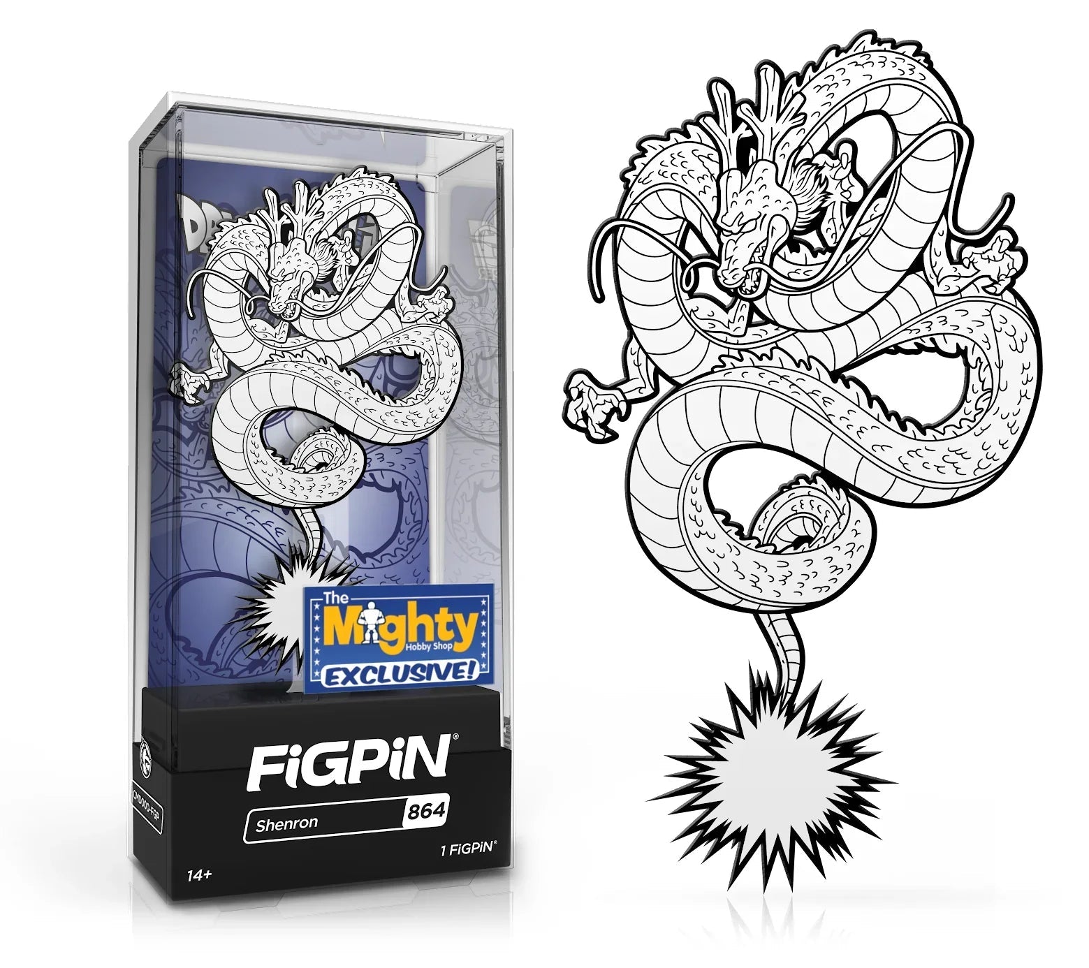 FiGPiN: Dragon Ball Super - Shenron (864) (Mighty Hobby Exclusive