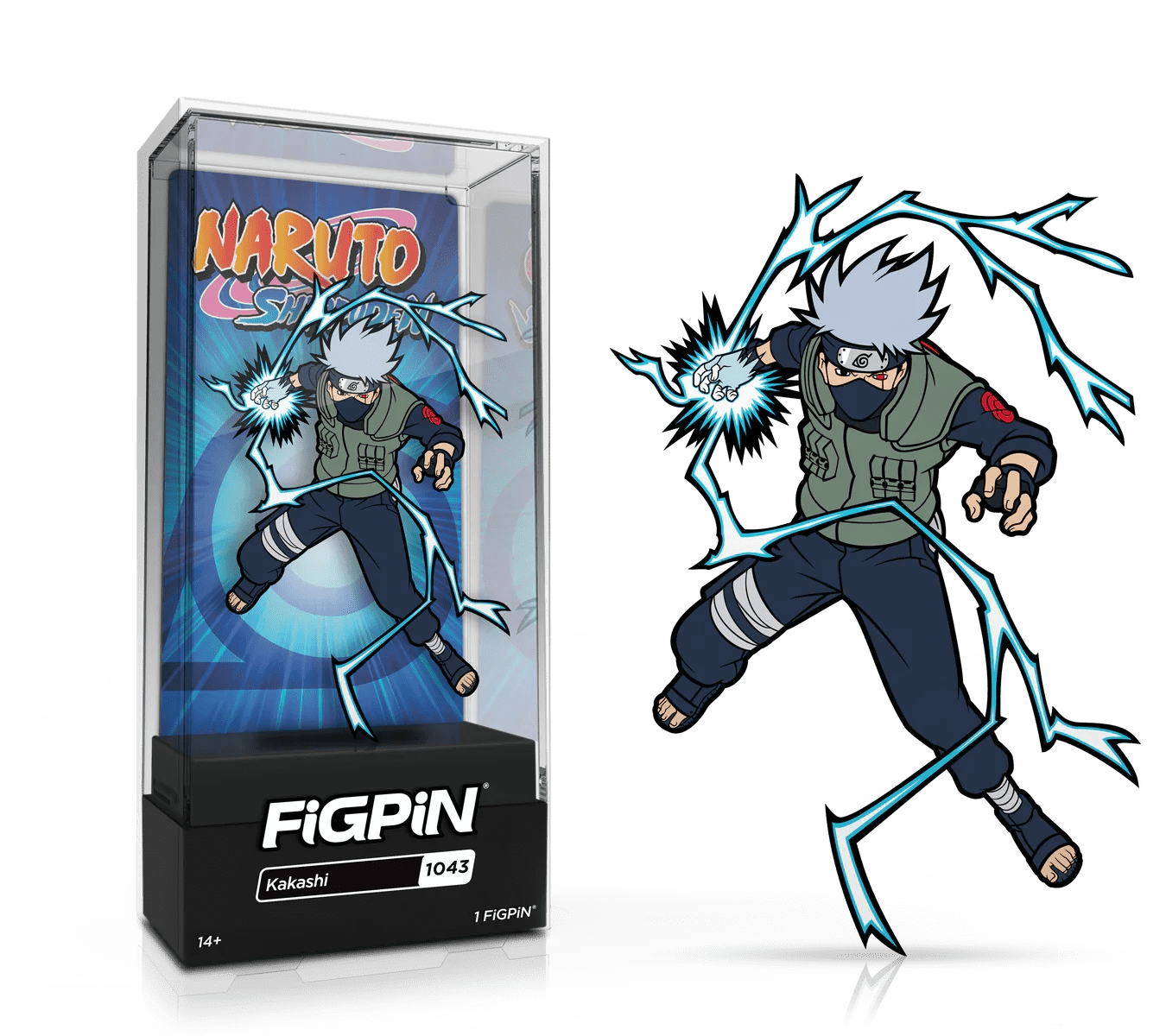 FiGPiN - Naruto Shippuden - Kakashi (1043) - DelsBricks MinifiguresEnamel PinDelsBricks MinifiguresTHE MIGHTY HOBBY SHOP