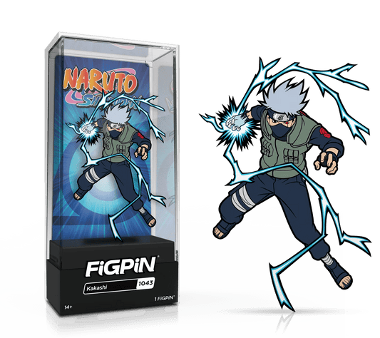 FiGPiN - Naruto Shippuden - Kakashi (1043) - DelsBricks MinifiguresEnamel PinDelsBricks MinifiguresTHE MIGHTY HOBBY SHOP