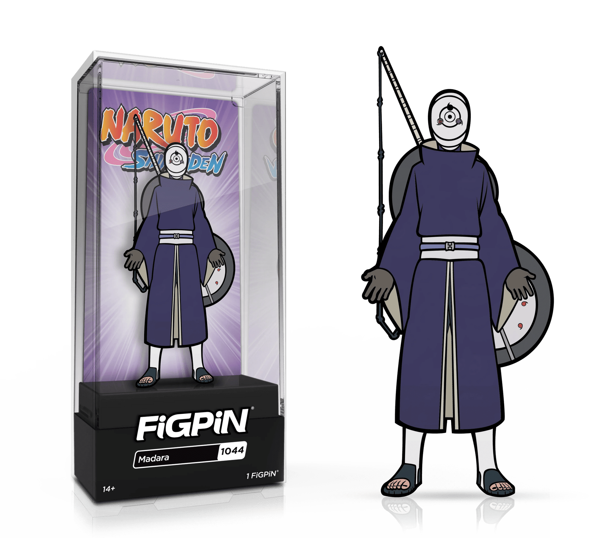 FiGPiN: Naruto Shippuden - Madara 1044 (MHS Exclusive) - DelsBricks MinifiguresEnamel PinDelsBricks MinifiguresTHE MIGHTY HOBBY SHOP