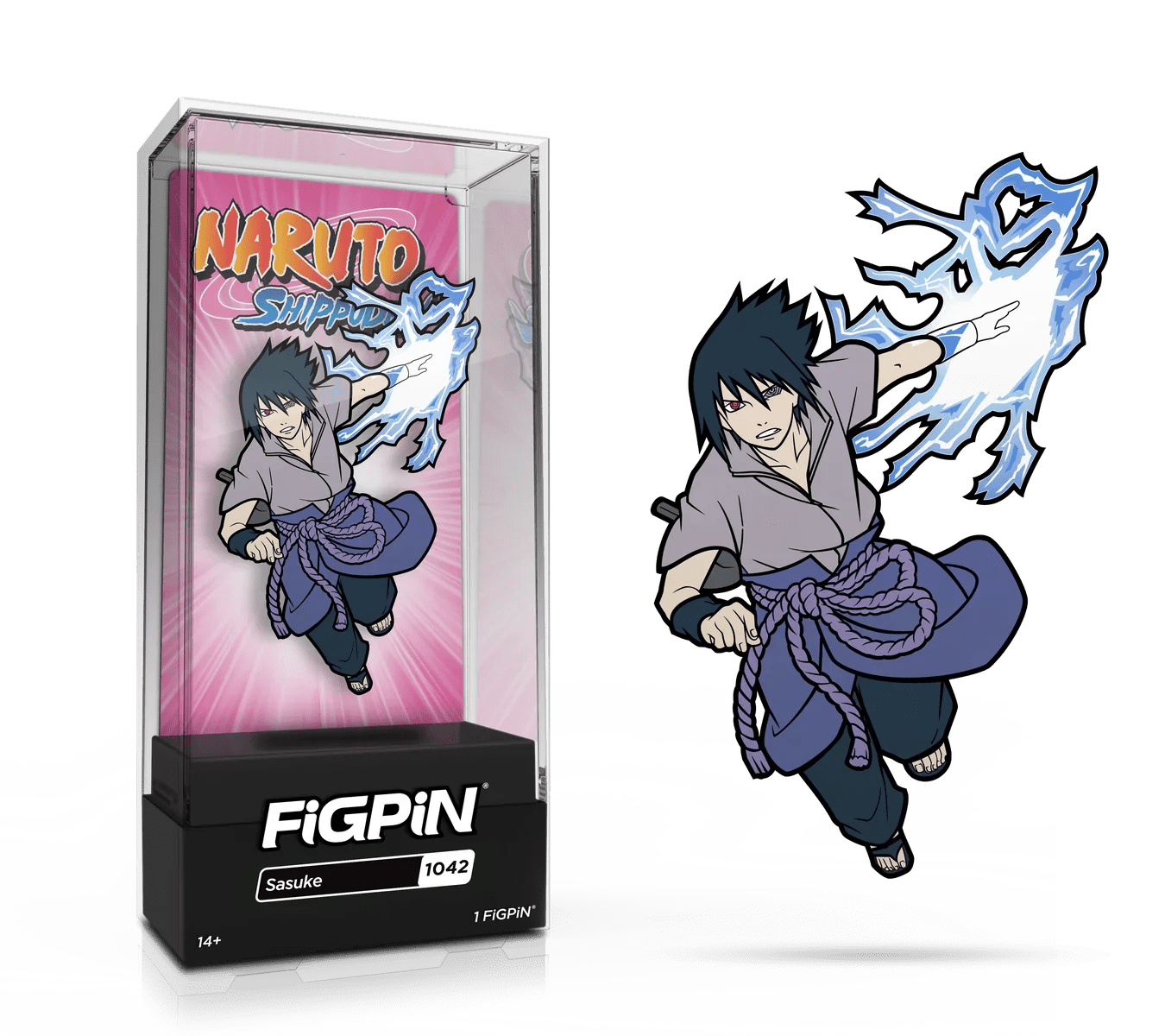 FiGPiN - Naruto Shippuden - Sasuke (1042) - DelsBricks MinifiguresEnamel PinDelsBricks MinifiguresTHE MIGHTY HOBBY SHOP