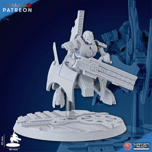 Flying Undying Squad by Ghamak - 43mm Resin Printed Sci - Fi Minis (3 Units) - DelsBricks Toys & CollectiblesResin Printed MiniatureDelsBricks Toys & CollectiblesMega Diamonds & Schwartzreiter Mini Forge
