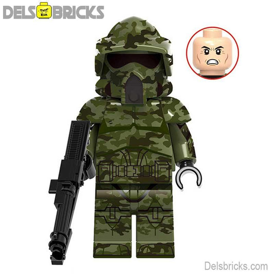 Forest ARF Trooper | Lego Star Wars Custom Minifigures - DelsBricks MinifiguresLego Star Wars MinifiguresDelsBricks MinifiguresDelsbricks.com