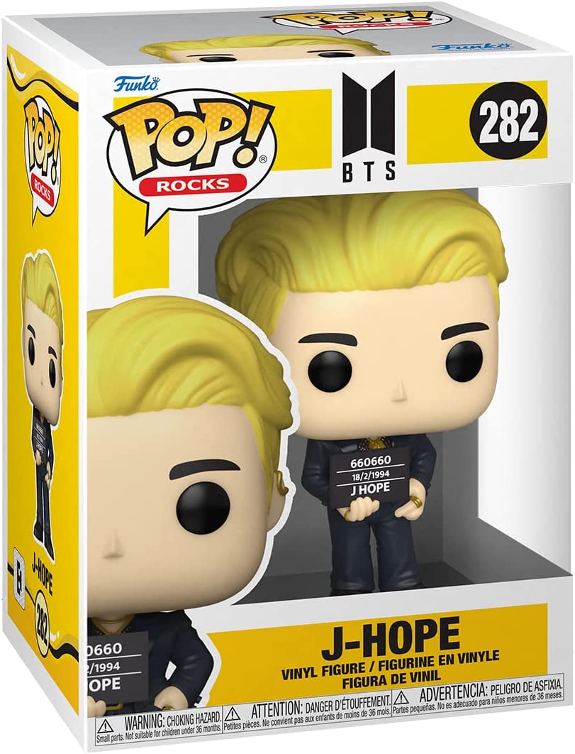 Funko Pop! 282 Rocks: BTS - J - Hope Figure - DelsBricks Toys & CollectiblesKeychainDelsBricks Toys & CollectiblesSuper Anime Store