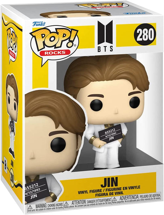 Funko Pop Rocks BTS Jin 280 - Official K - Pop Vinyl Figure Collectible - DelsBricks Toys & CollectiblesVinyl FigureDelsBricks Toys & CollectiblesSuper Anime Store