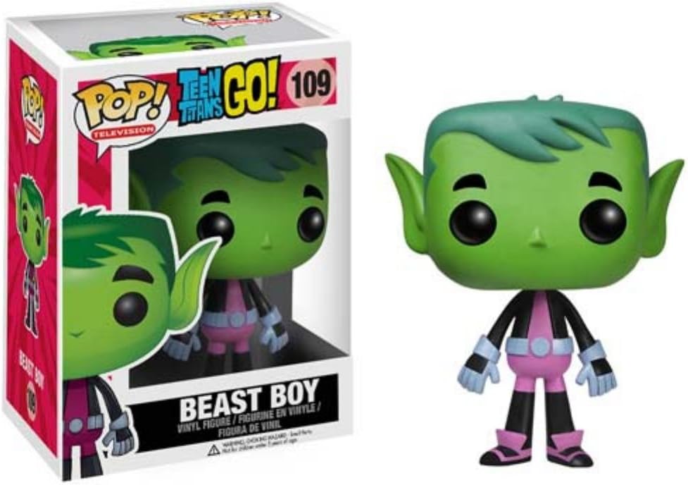 Funko POP TV: Teen Titans Go! - Beast Boy 109 - DelsBricks Toys & CollectiblesDelsBricks Toys & CollectiblesRalphie's Funhouse