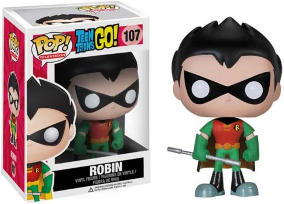 Funko POP TV: Teen Titans Go! - Robin 107 - DelsBricks Toys & CollectiblesDelsBricks Toys & CollectiblesRalphie's Funhouse
