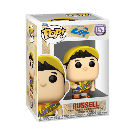 Funko POP! Up - Russell with Chocolate Bar Vinyl Figure 1479 - DelsBricks Toys & CollectiblesPOP! VinylDelsBricks Toys & CollectiblesShumi Toys & Gifts