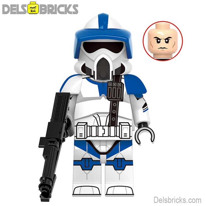 501st ARF Clone Trooper | Lego Star Wars Custom Minifigures - DelsBricks Minifigures