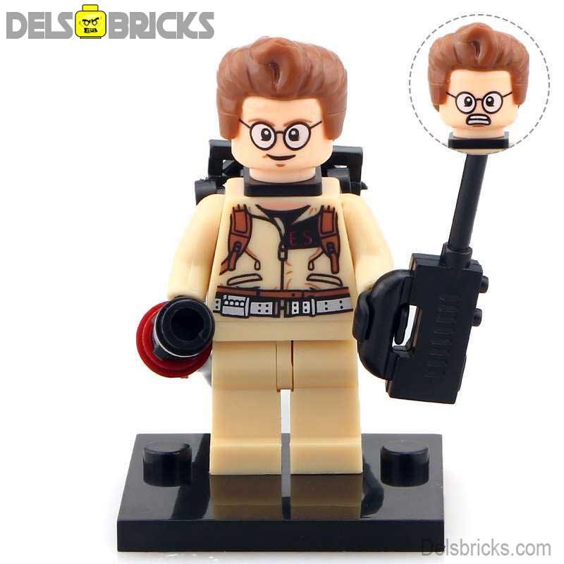 Ghostbusters set of 4 Lego Minifigures custom toys - DelsBricks MinifiguresLego Horror MinifiguresDelsBricks MinifiguresDelsbricks.com