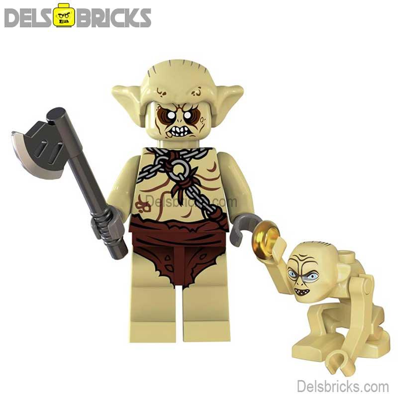 Goblin from Lord of The Rings Lego Minifigures Custom Toys - DelsBricks MinifiguresMinifiguresDelsBricks MinifiguresDelsbricks