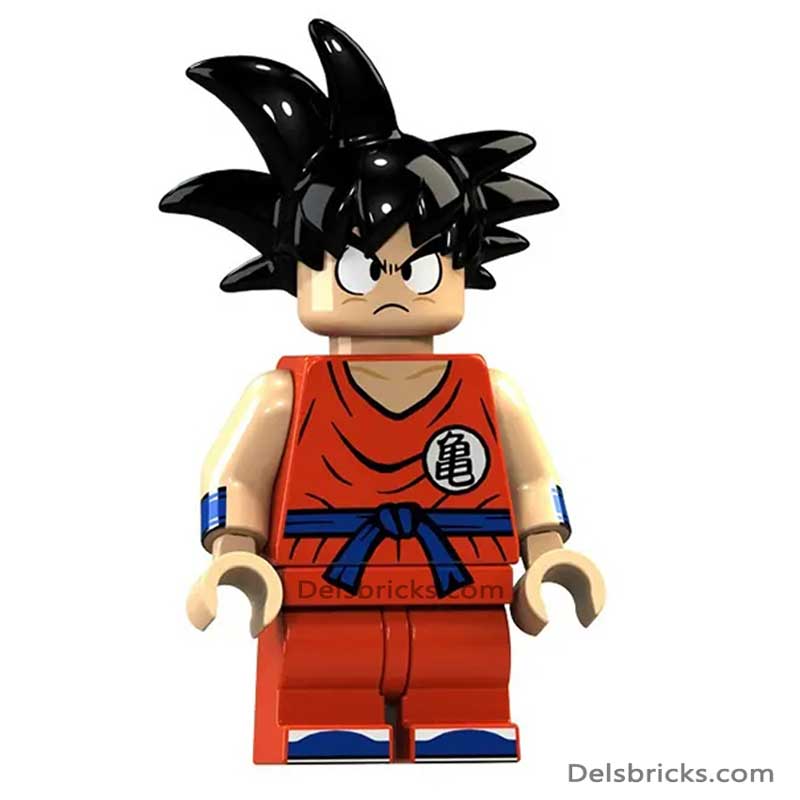 Goku from Dragon Ball Z custom made Minifigure – Minifigure Bricks