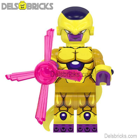 Gold Frieza Dragon Ball Z Lego Minifigures Custom Anime Toys New - DelsBricks MinifiguresMinifiguresDelsBricks MinifiguresDelsbricks