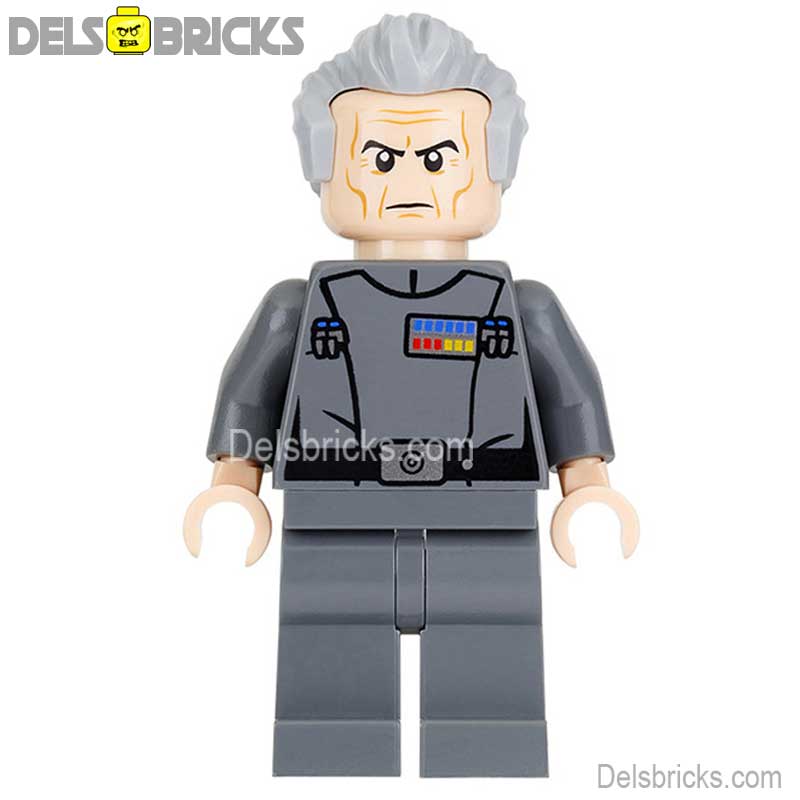 Grand Moff tarkin Lego Star Wars Minifigures Custom Toys - DelsBricks MinifiguresLego Star Wars MinifiguresDelsBricks MinifiguresDelsbricks.com