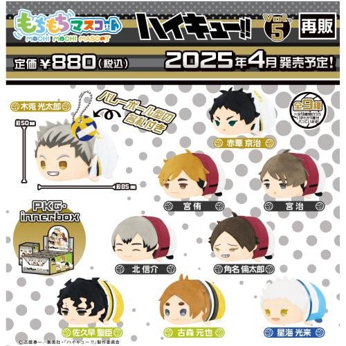 Haikyuu!! Mochi Mochi Mascot Vol.5 Blind Box β SK Japan - DelsBricks Toys & CollectiblesFigureDelsBricks Toys & CollectiblesSuper Anime Store