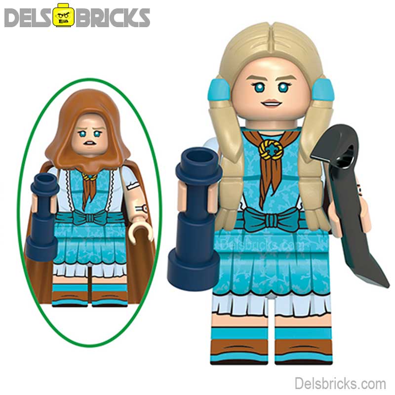 Holly Wheeler Stranger Things Lego Minifigures Custom Toys - DelsBricks MinifiguresMinifiguresDelsBricks MinifiguresDelsbricks