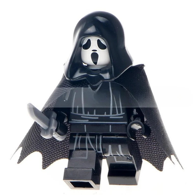Scream Ghostface - Classic Version Lego Horror Minifigures Delsbricks.com
