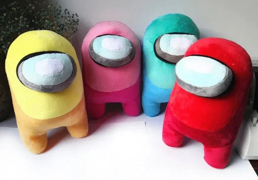 Among Us Cute Plush Stuffed Collectible toys (Brown) kawaii Video Game Characters - DelsBricks Minifigures