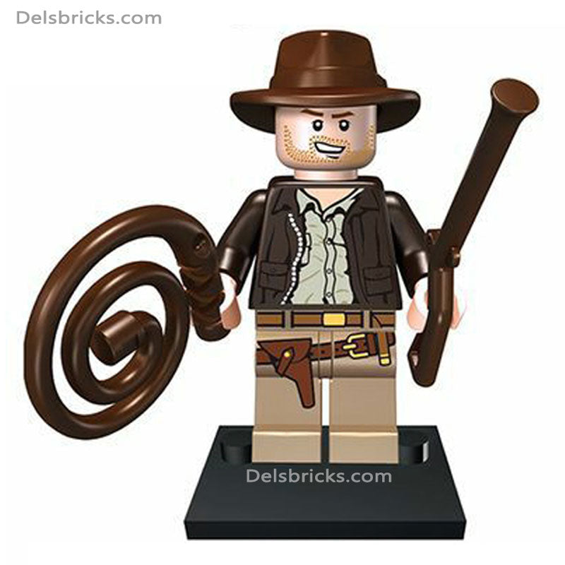 Indiana Jones Minifigures Delsbricks