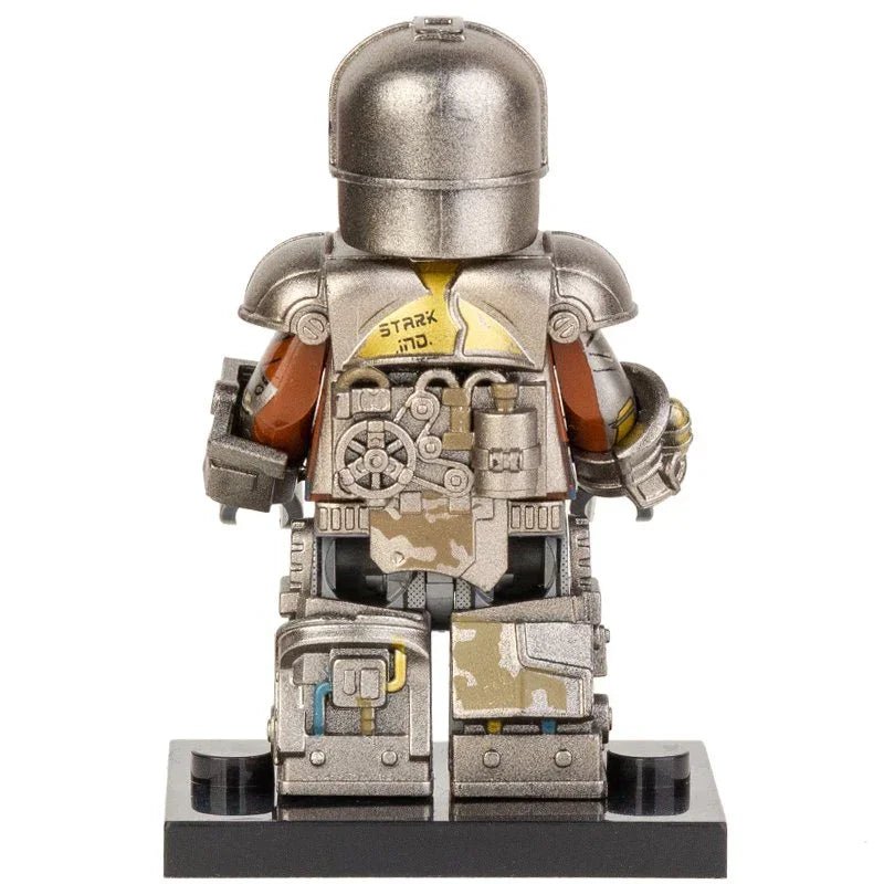 Iron Man Mark 1 First Ironman Suit lego Minifigures Custom Toys 1 - DelsBricks MinifiguresMinifiguresDelsBricks MinifiguresDelsbricks