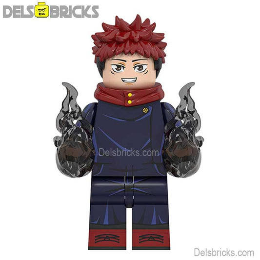 Itadori Yuji Jujutsu kaisen Lego Anime Minifigures Custom Toys - DelsBricks MinifiguresMinifiguresDelsBricks MinifiguresDelsbricks