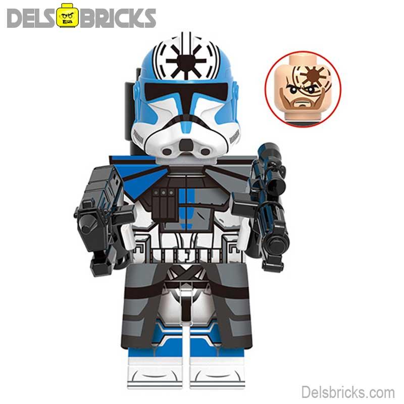 Jesse 501st Legion Clone trooper Lego Minifigures Custom Toys NEW - DelsBricks Minifigures