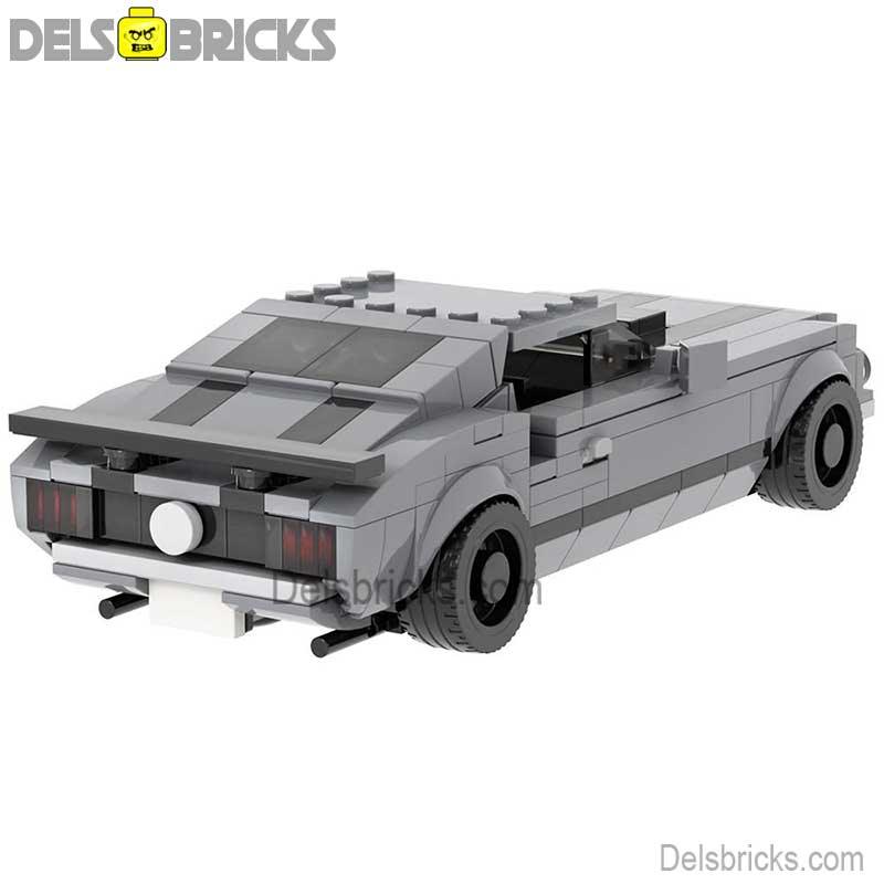 John Wick's Classic Mustang Toy car Lego Minifigures Custom Building Block Toys - DelsBricks MinifiguresMinifiguresDelsBricks MinifiguresDelsbricks