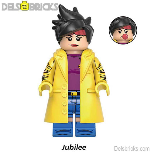 Jubilee From X - Men '97 Lego Minifigures custom toys NEW - DelsBricks MinifiguresMinifiguresDelsBricks MinifiguresDelsbricks