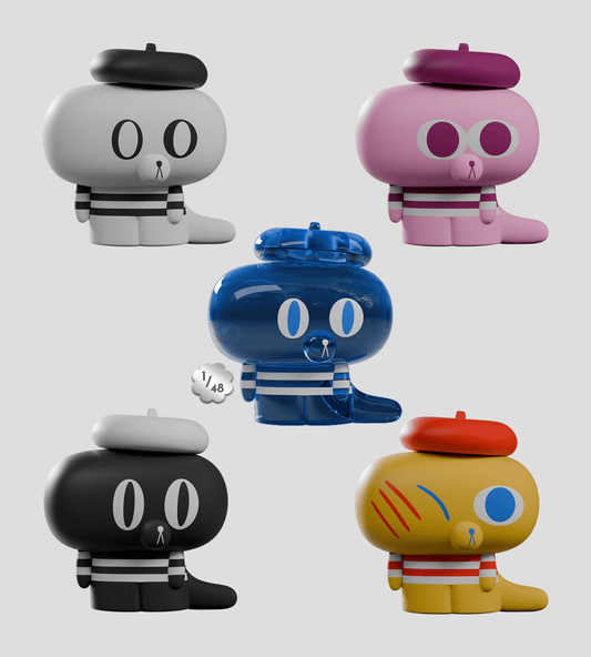 Kaleidos Creative: Hard Stare Pierre Blind Box - DelsBricks Toys & CollectiblesDelsBricks Toys & CollectiblesRalphie's Funhouse