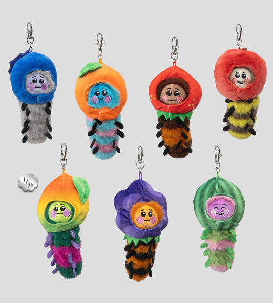 Kaleidos Creative: Wooly Bear and Friends Plush Keychain Blind Box - DelsBricks Toys & CollectiblesDelsBricks Toys & CollectiblesRalphie's Funhouse