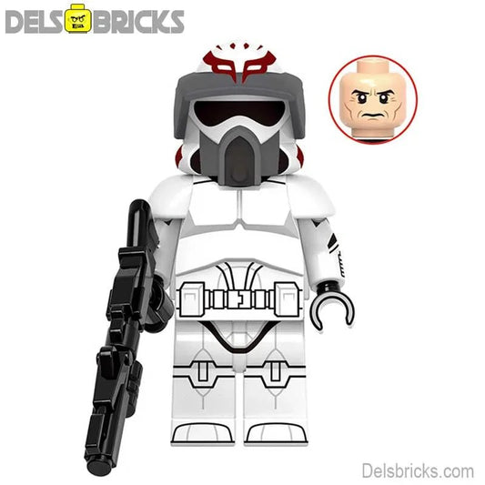 Kamino Guard ARF Clone Trooper | Lego Star Wars Custom Minifigures - DelsBricks MinifiguresLego Star Wars MinifiguresDelsBricks MinifiguresDelsbricks.com