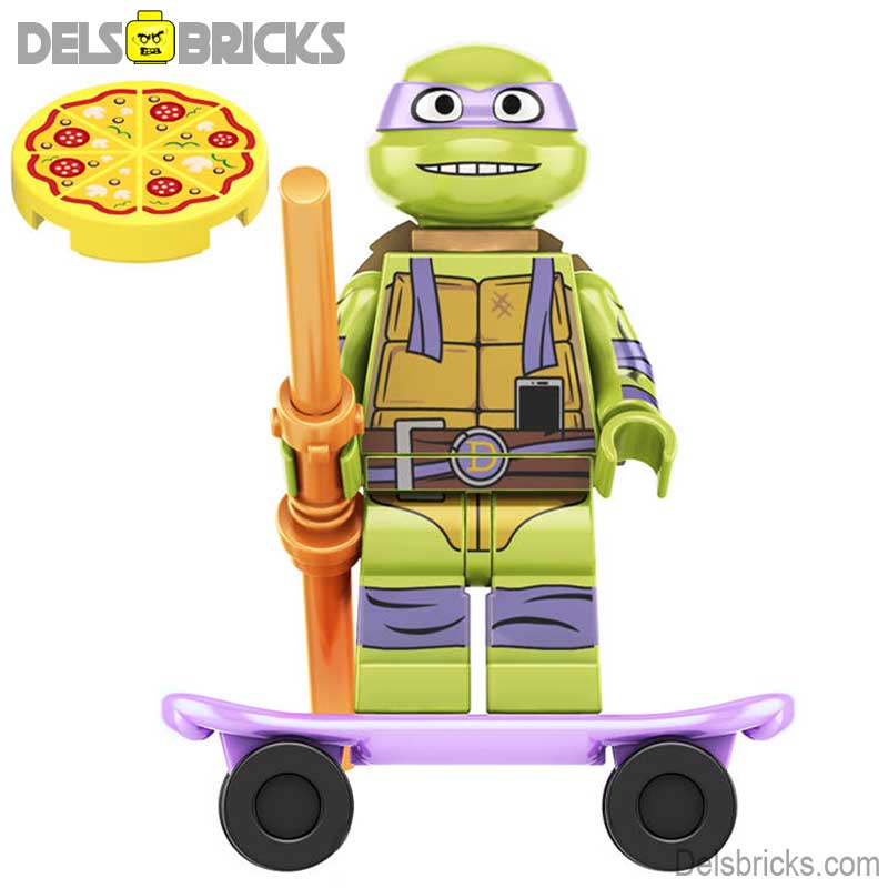 Lego Minifigures Donatello Teenage Mutant Ninja Turtles Mutant Mayhem  building block toys – DelsBricks Minifigures