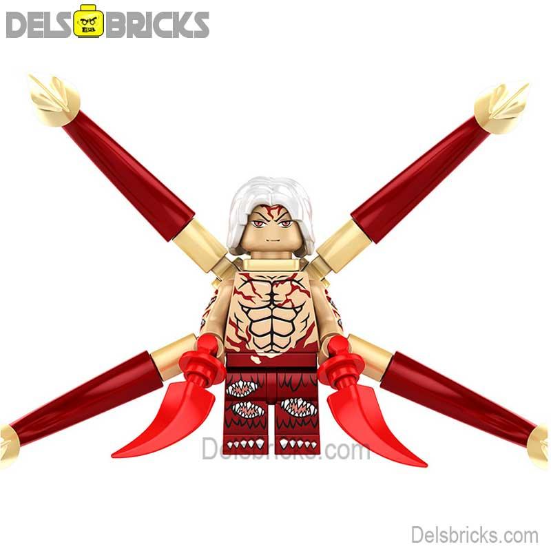 Kibutsuji Muzan Ghost King Demon Slayer Anime Lego Minifigures Custom Toys - DelsBricks MinifiguresMinifiguresDelsBricks MinifiguresDelsbricks