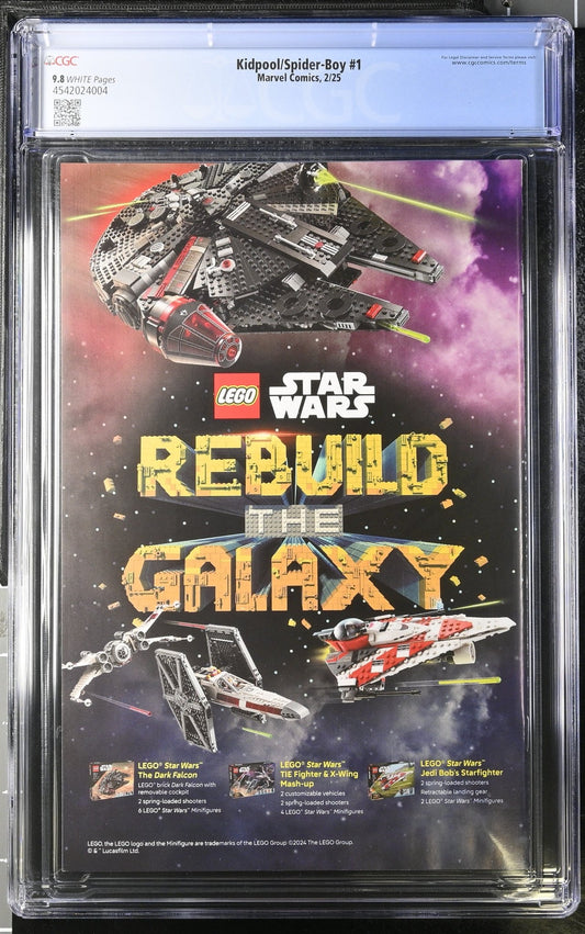 Kidpool/Spider - Boy 1 - CGC 9.8 - DelsBricks Toys & CollectiblesComic BookDelsBricks Toys & Collectibles412 Comics