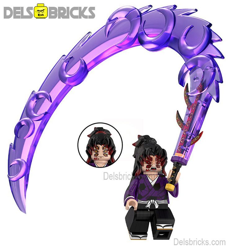Kokushibo Demon Slayer Anime Lego Minifigures Custom Toys 2 - DelsBricks MinifiguresMinifiguresDelsBricks MinifiguresDelsbricks