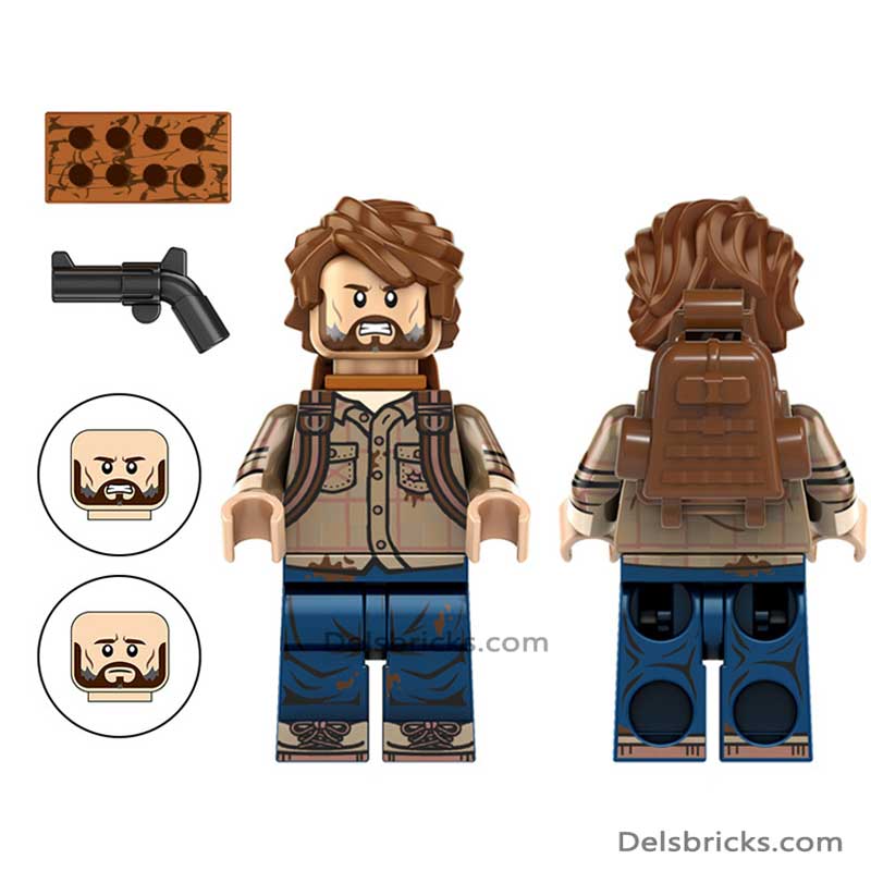 The Last Of Us Joel Minifigures Delsbricks