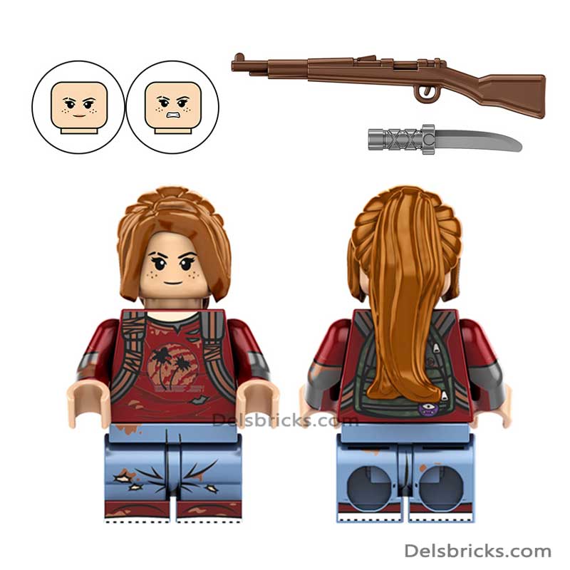 The Last Of Us Ellie Minifigures Delsbricks