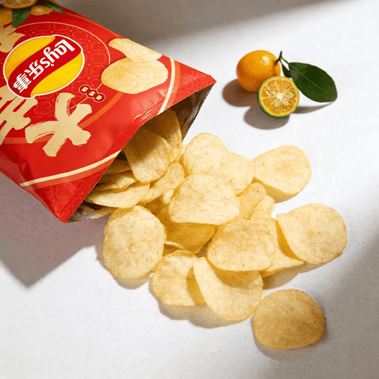 Lay's Kumquat Flavor Potato Chips 1.97oz - Limited Edition Chinese New Year Snack - DelsBricks Toys & CollectiblesSnacksDelsBricks Toys & CollectiblesSuper Anime Store