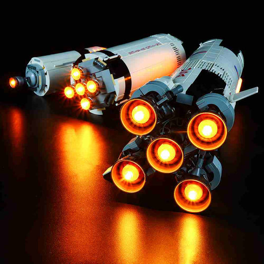 Light Kit for Apollo Saturn V 92176 21309 - DelsBricks Toys & CollectiblesLed Light Kit for LegoDelsBricks Toys & CollectiblesZENE