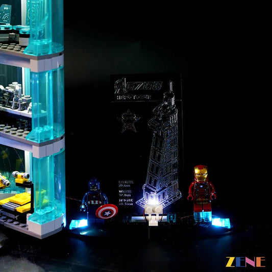 Light Kit for Avenger Tower Battle 76166 - DelsBricks Toys & CollectiblesLed Light Kit for LegoDelsBricks Toys & CollectiblesZENE