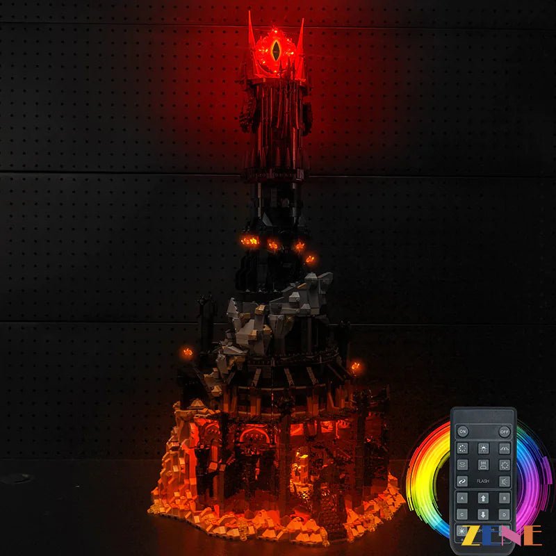 Light Kit for Barad dur Tower the Lord of the Rings 10333 - DelsBricks Toys & CollectiblesLed Light Kit for LEGO ZENE20DelsBricks Toys & CollectiblesZENE