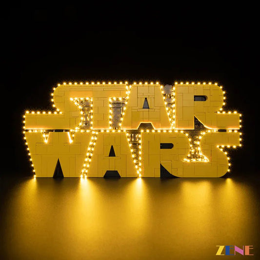 Light Kit for Brick - Built Star Wars Logo 75407 - DelsBricks Toys & CollectiblesLed Light Kit for LEGODelsBricks Toys & CollectiblesZENE